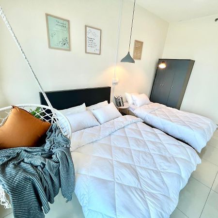 A 1-4 Pax Cozy Studio Tv Box Pool 100Mps Wifi 3 Bed Trefoil 세티아 알람 외부 사진