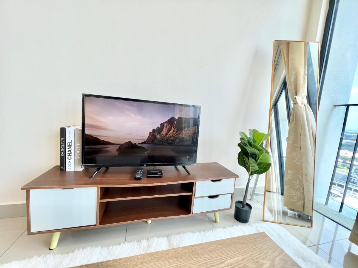 A 1-4 Pax Cozy Studio Tv Box Pool 100Mps Wifi 3 Bed Trefoil 세티아 알람 외부 사진