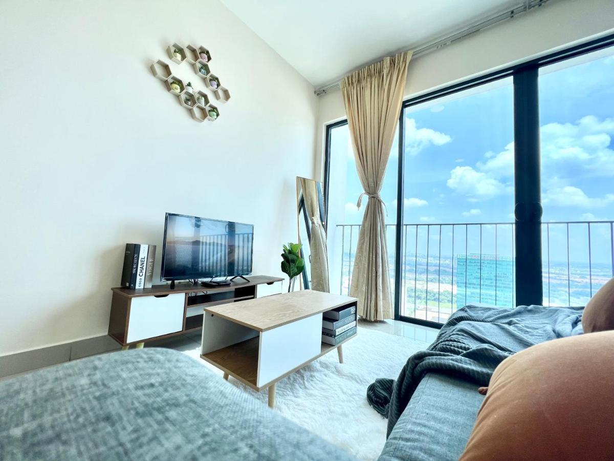 A 1-4 Pax Cozy Studio Tv Box Pool 100Mps Wifi 3 Bed Trefoil 세티아 알람 외부 사진