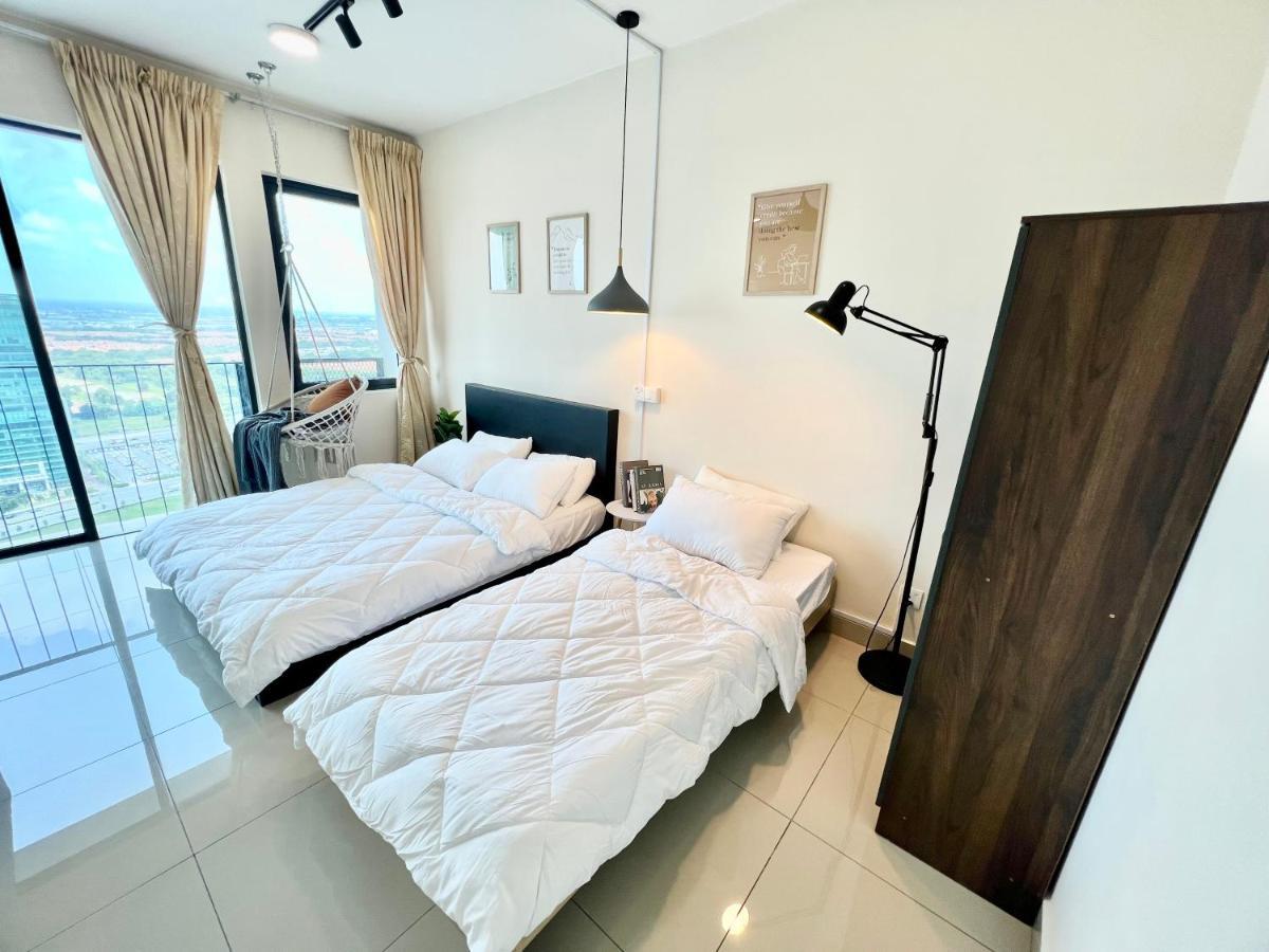 A 1-4 Pax Cozy Studio Tv Box Pool 100Mps Wifi 3 Bed Trefoil 세티아 알람 외부 사진